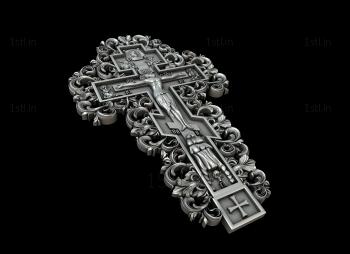 Crosses (KRS_0147) 3D model for CNC machine